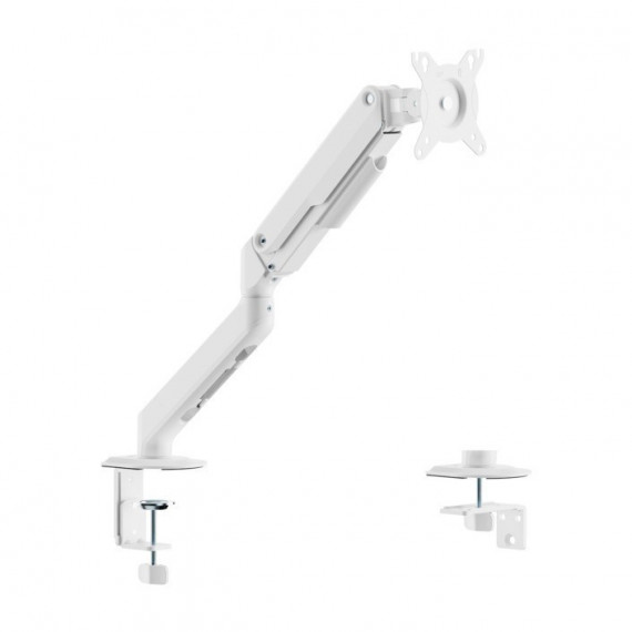 Soporte de Mesa Tv/monitor AISENS 17" - 32" 1 Brazo Giratorio/inclinable hasta 9KG White