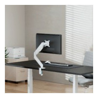 Soporte de Mesa Tv/monitor AISENS 17" - 32" 1 Brazo Giratorio/inclinable hasta 9KG White
