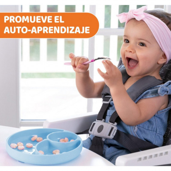 Plato con Ventosa Easy CHICCO - Guanxe Atlantic Marketplace