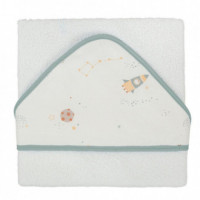 Maxicapa Baño 100X100 Cm. Orbit Bimbidreams  BIMBI DREAMS