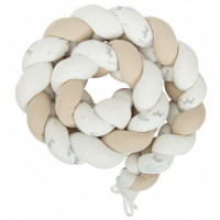 Trenza Protector Cuna 210 Cm. Tanzania Bimbidreams  BIMBI DREAMS