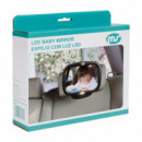 Espejo Seguridad Retrovisor con Luz MS