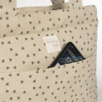 Bolso Canastilla Corazones Poppy WALKING MUM
