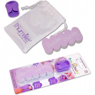 Dedal Lima de U&ntilde;as para Reci&eacute;n Nacidos  BABY NAILS THE THUMBLE