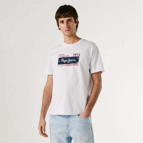 Pepe Jeans Camiseta Blanca PM5010361-800