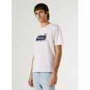 Pepe Jeans Camiseta Blanca PM5010361-800