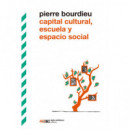 CAPITAL CULTURAL, ESCUELA Y ESPACIO SOCIAL