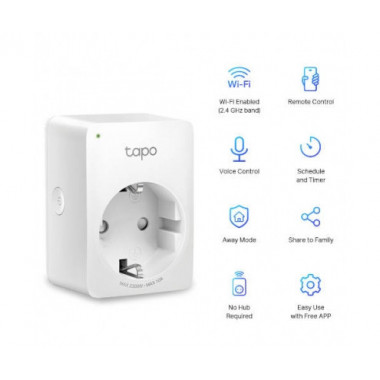 ENCHUFE WIFI SMART PLUG INTELIGENTE TP-LINK TAPO P100