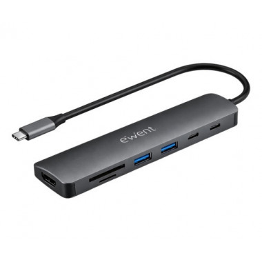 DOCKING STATION EWENT 4K USB-C 3.1 7 EN 1