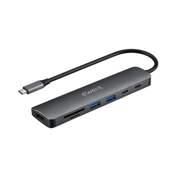 DOCKING STATION EWENT 4K USB-C 3.1 7 EN 1