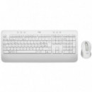 LOGITECH TECLADO Y RATON INALAMBRICOS SIGNATURE MK650 BLANCO