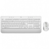 LOGITECH Teclado y Raton Inalambricos Signature MK650 Blanco