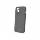 Funda CELLY TPU Ultrafina para iPhone 14 Negra (SPACE1024BK)