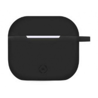 Funda CELLY para Apple Airpods 3 Silicona Negra (AIRCASE03BK)