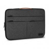 Funda SUBBLIM Air Padding 360 14 Pulgadas Gris (SUBLS-AP36001)