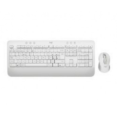 Kit Teclado + Rat&oacute;n Logitech Signature MK650 Bluetooth Blanco (920-011026)