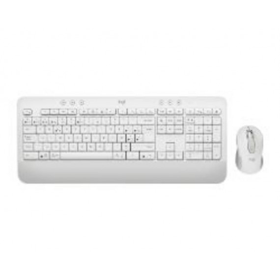 Kit Teclado + Ratón Logitech Signature MK650 Bluetooth Blanco (920-011026)