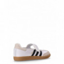 ADIDAS ORIGINALS - Samba Jane W - Ftwwht Alumin Cblack - JR1402/FTWWHT Alumin Cblack