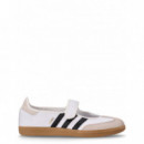 ADIDAS ORIGINALS - Samba Jane W - Ftwwht Alumin Cblack - JR1402/FTWWHT Alumin Cblack