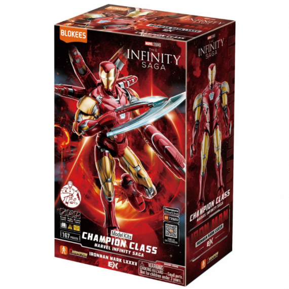 Figura Maqueta Iron Man Saga del Infinito MK85 Ex Champion Class Marvel  BLOKEES