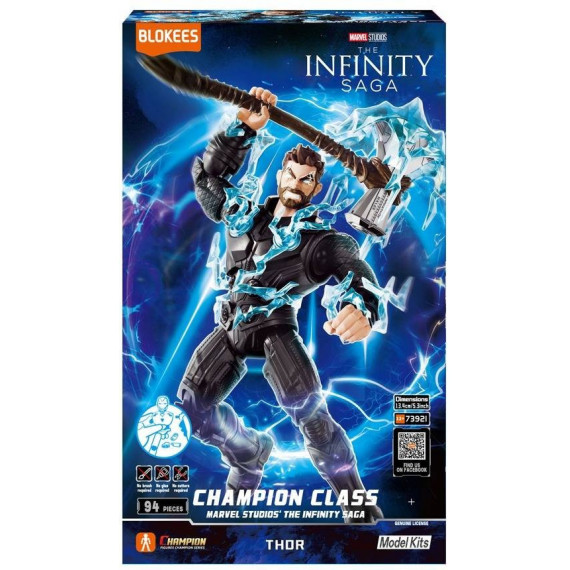Figura Maqueta Thor Saga del Infinito Champion Class Marvel  BLOKEES