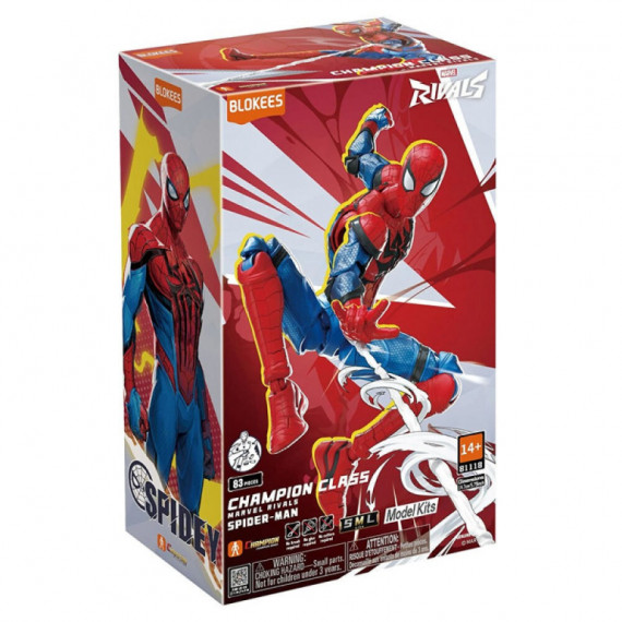 Figura Maqueta Spider-man Champion Class Marvel Rivals  BLOKEES