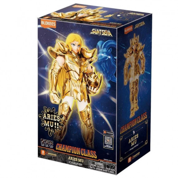 Figura Maqueta Aries Mu Saint Seiya Champion Class Caballeros del Zodiaco  BLOKEES