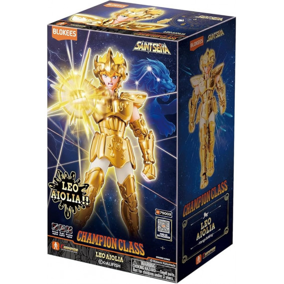 Figura Maqueta Leo Aiolia Saint Seiya Champion Class Caballeros del Zodiaco  BLOKEES