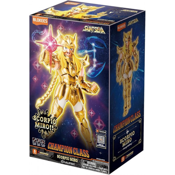 Figura Maqueta Scorpio Miro Saint Seiya Champion Class Caballeros del Zodiaco  BLOKEES