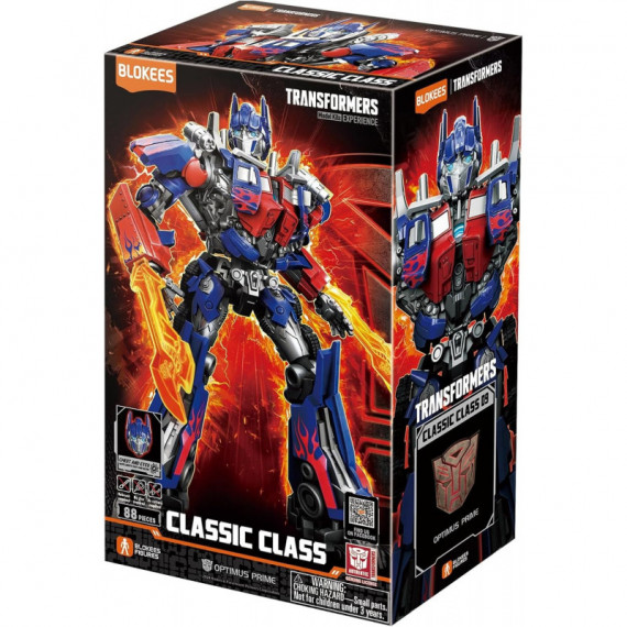 Figura Maqueta Optimus Prime Transformers Classic Class 09  BLOKEES