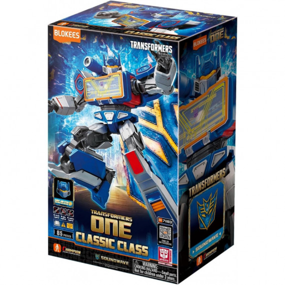 Figura Maqueta Soundwave Transformers One Classic Class  BLOKEES