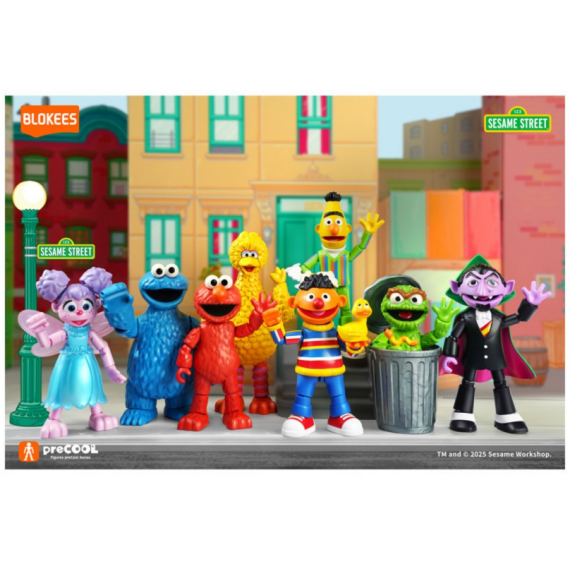 Figura Maqueta Barrio Sesamo  BLOKEES