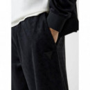 Cochise Cuffed Pant Jblk 4G Impressed Ao  GUESS