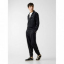 Cochise Cuffed Pant Jblk 4G Impressed Ao  GUESS