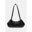 AMORETTE SHOULDER SATCHEL BLACK