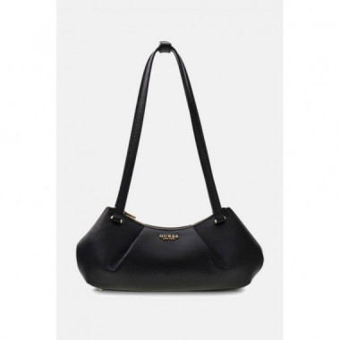 AMORETTE SHOULDER SATCHEL BLACK