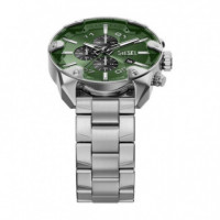 Spiker Plateado E/verde  DIESEL