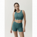 Camiseta BORN LIVING YOGA Eider Cucumber Mujer Fitness Gym Pilates Yoga