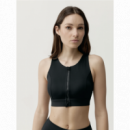 Camiseta BORN LIVING YOGA Eider Black para Fitness Gym Pilates Yoga Mujer