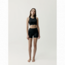 Camiseta BORN LIVING YOGA Eider Black para Fitness Gym Pilates Yoga Mujer