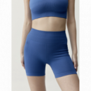 Pantalones BORN LIVING YOGA Lindy Eclectic Blue Mujer Fitness Gym Yoga Pilates
