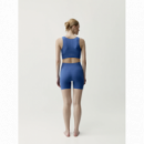 Pantalones BORN LIVING YOGA Lindy Eclectic Blue Mujer Fitness Gym Yoga Pilates