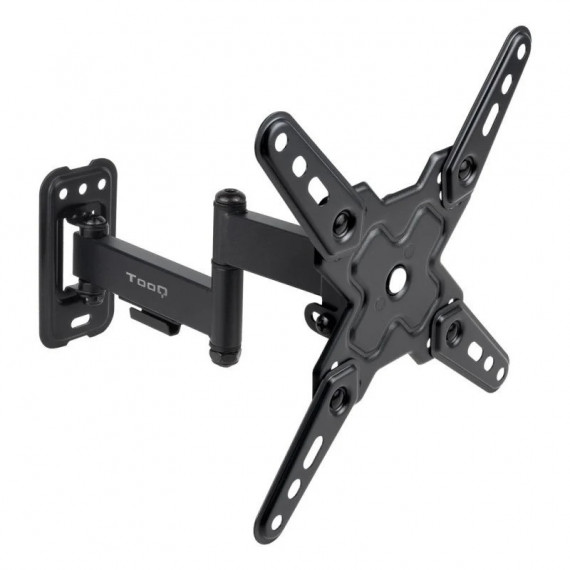 Soporte Pared TV Monitor TOOQ Extensible/inclinable/giratorio 13-43 20KG Black