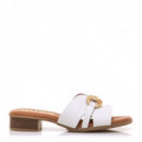 Mustang Sandalias Blancas 55924-C60115