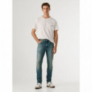 Pepe Jeans Pantalón clásico de corte cónico PM20839964VD2-000