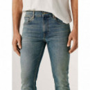 Pepe Jeans Pantalón clásico de corte cónico PM20839964VD2-000