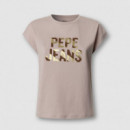 Pepe Jeans Camiseta con logo a color PL5000226-308
