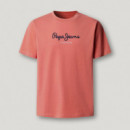 Pepe Jeans Camiseta básica de punto sencillo PM5010178-203