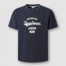 Pepe Jeans Camiseta de corte regular PM5010405-597