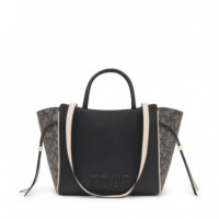 Bolso City Kaos Icon Negro TOUS